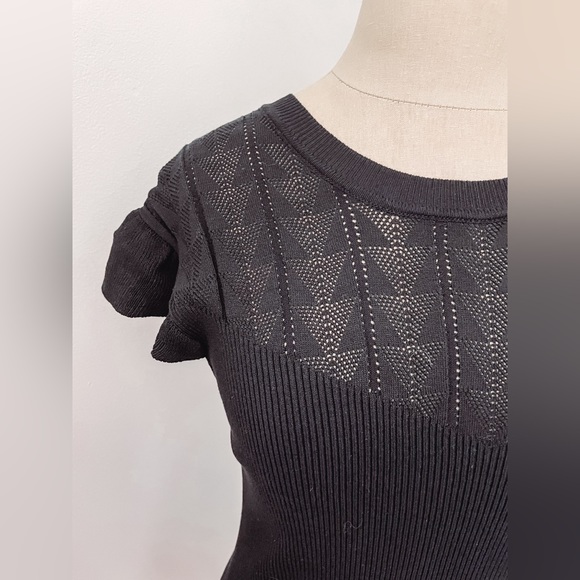 NWT Wishlist Ruffled Rib Bodysuit - Picture 3 of 5